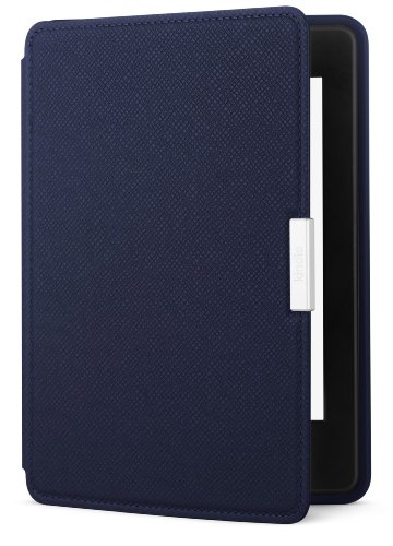 Amazon Kindle Paperwhite Leather Cover, Ink Blue [will only fit Kindle Paperwhite (5th and 6th Generation)]